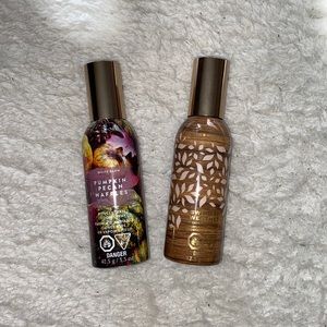 NEW BBW Bath and Body Works Concentrated Room Spray Duo Pumpkin, Sweater Weather